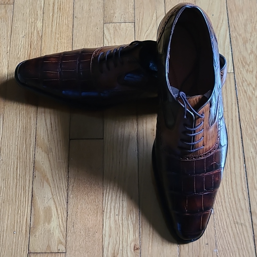 Two tone alligator shoes - Picture 2 of 4